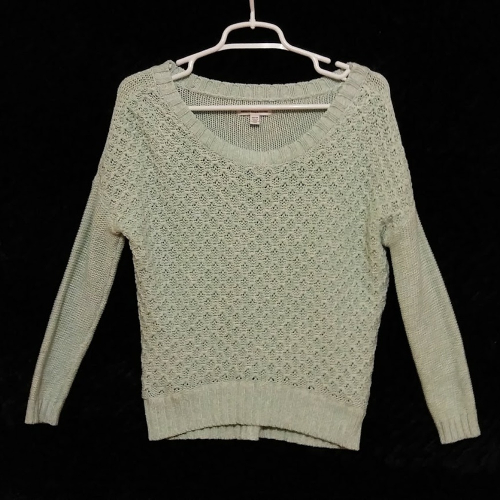[AEO] Mint Green Sweater (Size XS)